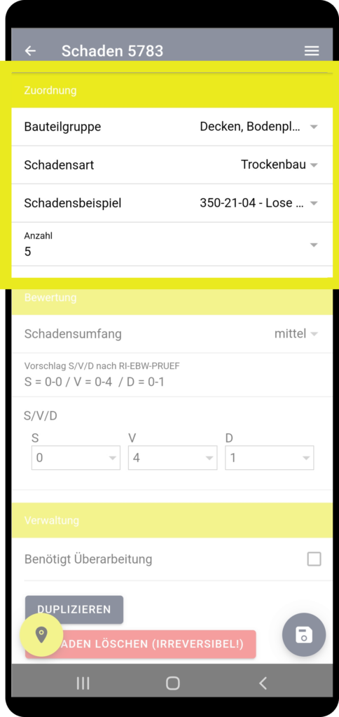Zuordnung