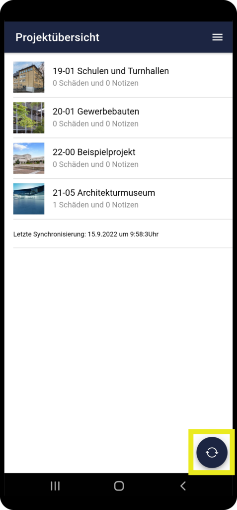 Prüfung ist offline