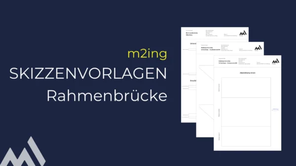 Skizzenvorlagen Rahmenbrücke