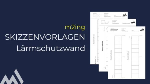 Skizzenvorlagen Lärmschutzwand