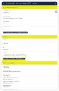 Bauwerksinformationen Googlemaps