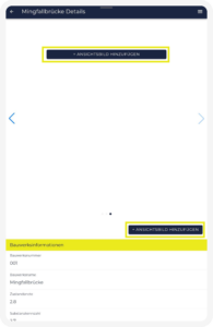 Bauwerksinformationen Ansichtsbild hinzufügen 2